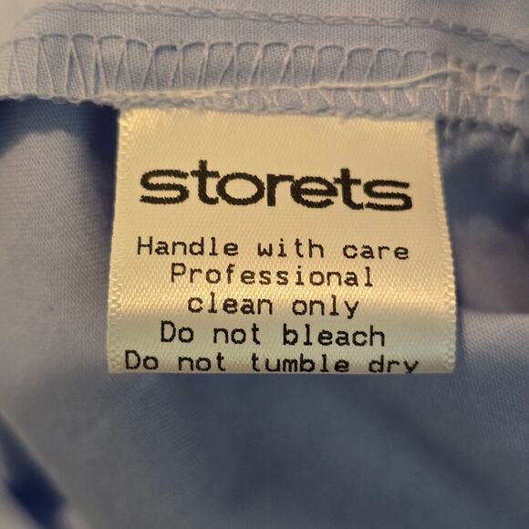 Storets Blue Knit Shirt Dress Sz. S/M - Picture 7 of 9